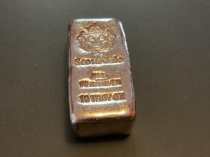 10 oz Scottsdale Mint Chunky Silver Bar