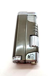 Vintage Colibri Silver and Bronze Cigar Lighter