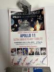 Apollo 11 50th Anniversary Signed Tribute Poster