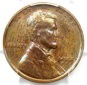 1955 Doubled Die Lincoln Cent DDO FS-101