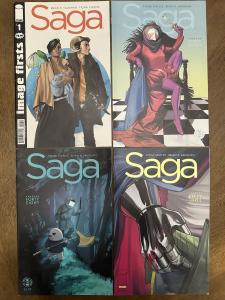 Saga Comics Image Firsts Lot of 4