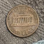1969 D Rotated Die Penny with Floating Roof