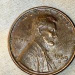 1969 S Penny Double Die DDO DDR Error