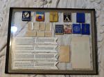 WWII Pacific Theater Matchbook Shadow Box Display