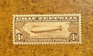 US Scott #C14 1930 Graf Zeppelin Airmail Stamp
