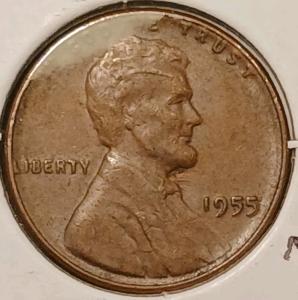 1955 Lincoln Cent Double Die Replica