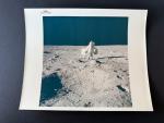 1969 Apollo 11 Buzz Aldrin Moon Photo