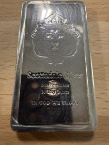 10 oz Scottsdale STACKER® .999 Silver Bar