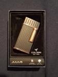 Colibri Julius Double Soft Flame Lighter - Black/Chrome