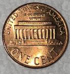 1974 No Mint Mark Lincoln Memorial Penny Coin