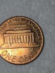 1974 No Mint Mark Lincoln Memorial Penny Coin
