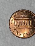 1974 No Mint Mark Lincoln Memorial Penny Coin
