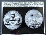 1969 Apollo 11 Commemorative Medal - NASA Collectible