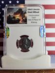 1943 Lincoln Wheat Steel Cent - Historic WWII Coin
