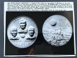 1969 Apollo 11 Commemorative Medal - NASA Collectible