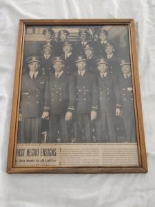 Golden Thirteen 1944 U.S. Navy Framed Clipping