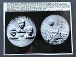 1969 Apollo 11 Commemorative Medal - NASA Collectible