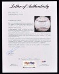 1927 Yankees WS Champs Signed Baseball - Babe Ruth & Lou Gehrig