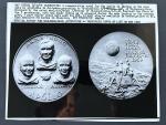1969 Apollo 11 Commemorative Medal - NASA Collectible