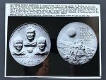 1969 Apollo 11 Commemorative Medal - NASA Collectible