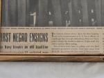 Golden Thirteen 1944 U.S. Navy Framed Clipping