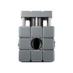 Colibri Heritage Cube 5-in-1 Cigar Cutter Blue