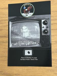 Apollo 11 Lunar Flown Film Relic - NASA