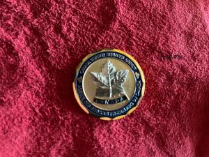 RCMP Canadian Border Police Challenge Coin
