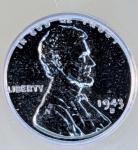 1943-D Steel Lincoln Cent Black Ruthenium Edition