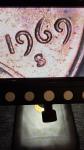 1969-S Uncirculated Lincoln Cent Double Die Variety