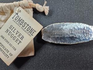 Scottsdale Tombstone 10 Oz Silver Bullion Bar