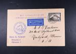 1929 Graf Zeppelin Germany to USA Air Mail Cover