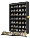 Lockable Display Case for Military Challenge Coins