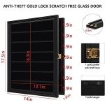 Lockable Display Case for Military Challenge Coins