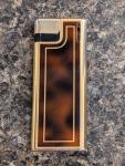 Vintage Art Deco Colibri Slim Butane Lighter