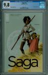 SAGA #14 CGC 9.8 White Pages by Vaughan