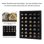 Lockable Display Case for Military Challenge Coins