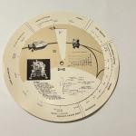 1969 NASA Apollo 11 Mission Navigation Chart