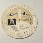 1969 NASA Apollo 11 Mission Navigation Chart