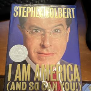 Stephen Colbert I Am America Hardcover Humor Book