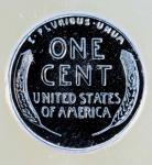 1943 Steel Lincoln Cent Black Ruthenium Edition