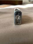Ornate Vintage Colibri Silver Tone Butane Lighter