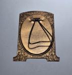 WWII Patriotic Memorabilia Lot: Pin Frame & Medal