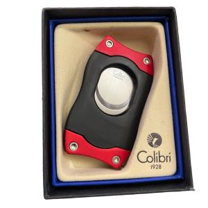 Colibri S-Cut Cigar Cutter Red & Black