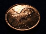 1969-S Lincoln Memorial Cent Doubling Error Coin