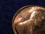 1969-S Lincoln Memorial Cent Doubling Error Coin