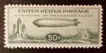 1933 Baby Zeppelin Airmail 50c Stamp Collectible