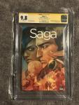Super Rare Saga #1 Turkish Variant Signed 9.8