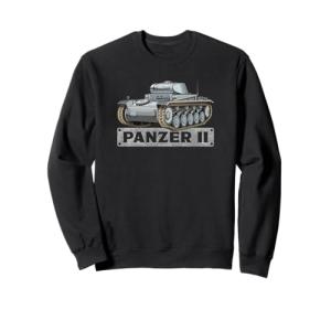 WW2 Panzer II German Tank Sweatshirt