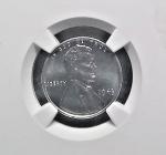 1943 Lincoln Steel Wheat Cent NGC MS66